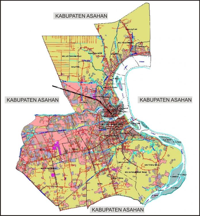 peta kota tanjungbalai