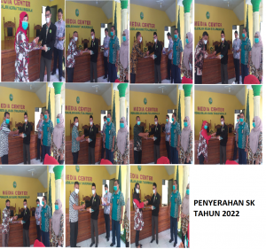 Penyerahan SK Pegawai Pemerintah Non Pegawai Negeri (PPNPN) Pengadilan Agama Tanjungbalai