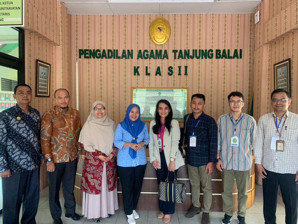 Kunjungan pihak PT. Pos Indonesia ke Pengadilan Agama Tanjungbalai